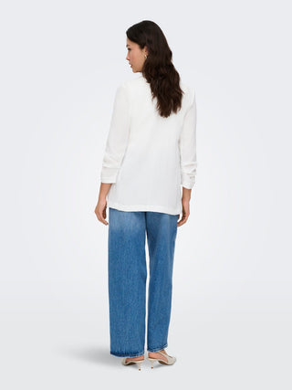 Bestseller / Damen-Blazer / ONLITA 3/4 LINEN LOOK BLAZER TLR