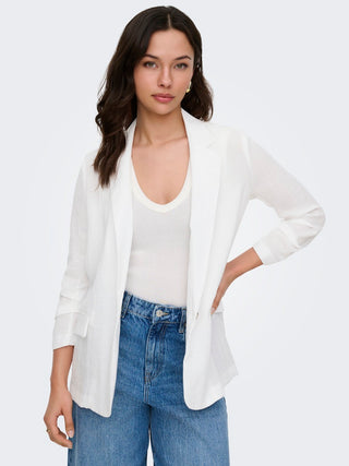 Bestseller / Damen-Blazer / ONLITA 3/4 LINEN LOOK BLAZER TLR