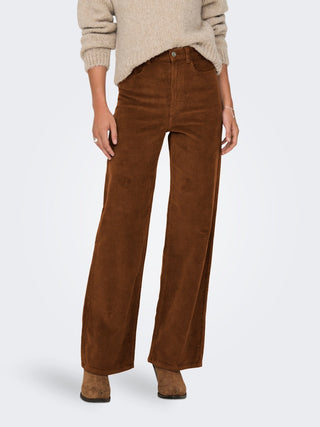 Only / Damen-Hose / ONLHOPE GLOBAL HW WIDE CORD PNT NOO