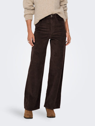 Only / Damen-Hose / ONLHOPE GLOBAL HW WIDE CORD PNT NOO