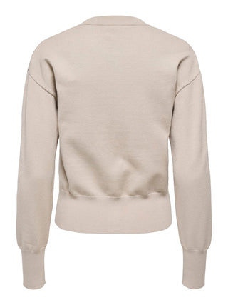 Bestseller / Damen-Strick / ONLMIO LS O-NECK BUTTON CARDIGA KNT