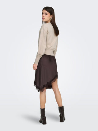 Bestseller / Damen-Strick / ONLMIO LS O-NECK BUTTON CARDIGA KNT