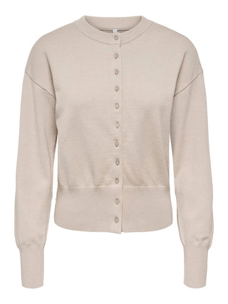 Bestseller / Damen-Strick / ONLMIO LS O-NECK BUTTON CARDIGA KNT