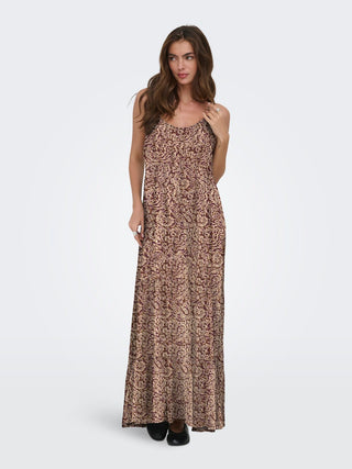 Bestseller / Damen-Kleid / ONLMATEA LIFE STRAP LONG DRESS WVN