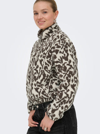 Bestseller / Damen-Sweat / ONLNEW DALLAS L/S HIGHNECK ZIP SWT
