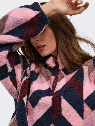 Bestseller / Damen-Sweat / ONLNEW DALLAS L/S HIGHNECK ZIP SWT
