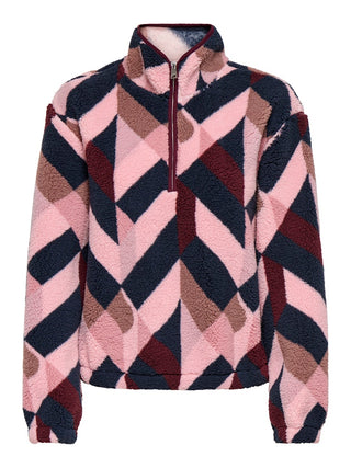 Bestseller / Damen-Sweat / ONLNEW DALLAS L/S HIGHNECK ZIP SWT