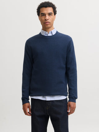 Bestseller / Herren-Strick / JJRILEY KNIT CREW NECK LS SN