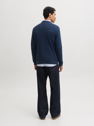Bestseller / Herren-Strick / JJRILEY KNIT CREW NECK LS SN