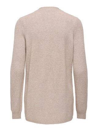 Bestseller / Damen-Strick / ONLMARY LS OPEN RIB CARDI KNT