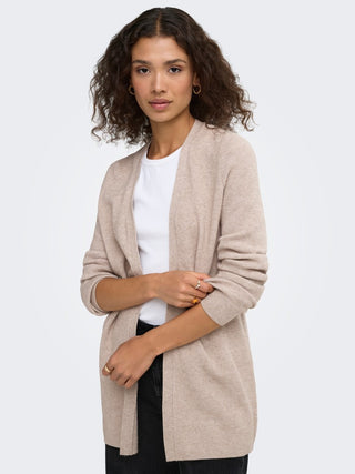 Bestseller / Damen-Strick / ONLMARY LS OPEN RIB CARDI KNT