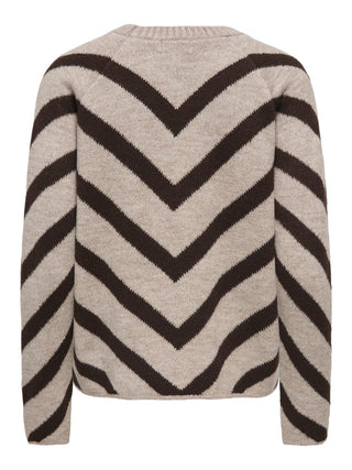 Bestseller / Damen-Strick / ONLELIZA L/S PULLOVER KNT NOOS