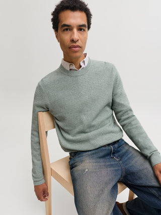 Bestseller / Herren-Strick / JJRILEY KNIT CREW NECK LS SN