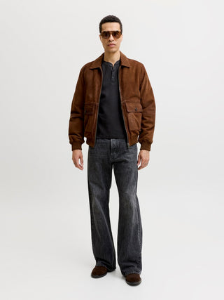 Bestseller / Herren-Shirt / JORNORREBRO HENLEY LS TEE SN