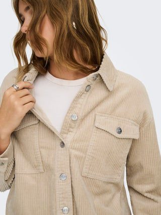 Bestseller / Damen-Jacke / ONLMARINA-ENY L/S CORD JACKET PNT N