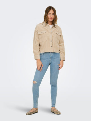 Bestseller / Damen-Jacke / ONLMARINA-ENY L/S CORD JACKET PNT N