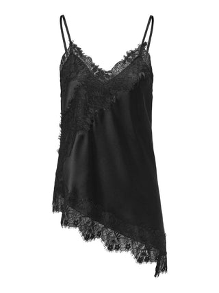 Bestseller / Damen-Bluse / ONLINDONA STRAP SATIN LACE TOP WVN