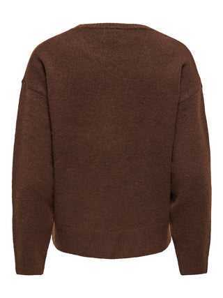 Bestseller / Damen-Strick / ONLOLIVIA LS O-NECK CC KNT