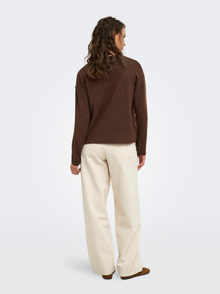 Bestseller / Damen-Strick / ONLOLIVIA LS O-NECK CC KNT