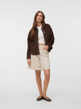 Bestseller / Damen-Jacke / VMJAMIE LS CORDUROY SHACKET MIX NOO