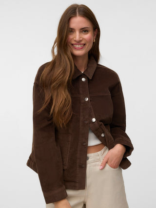 Bestseller / Damen-Jacke / VMJAMIE LS CORDUROY SHACKET MIX NOO