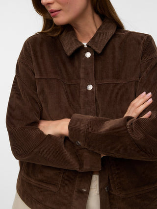Bestseller / Damen-Jacke / VMJAMIE LS CORDUROY SHACKET MIX NOO