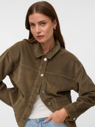 Bestseller / Damen-Jacke / VMJAMIE LS CORDUROY SHACKET MIX NOO