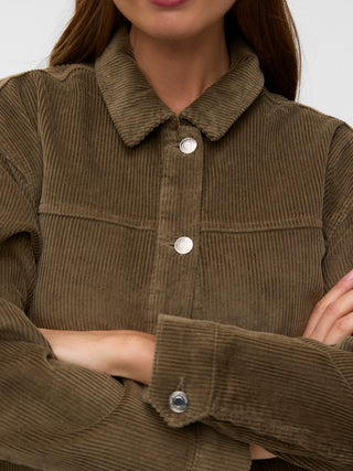 Bestseller / Damen-Jacke / VMJAMIE LS CORDUROY SHACKET MIX NOO