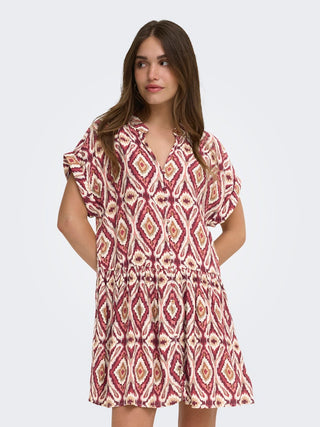 Bestseller / Damen-Kleid / ONLELODY MIKASI S/S SHORT DRESS WVN