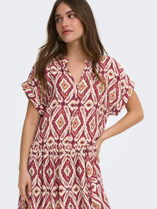 Bestseller / Damen-Kleid / ONLELODY MIKASI S/S SHORT DRESS WVN