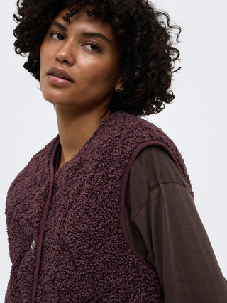 Bestseller / Damen-Jacke / ONLINES TEDDY WAISTCOAT CC OTW