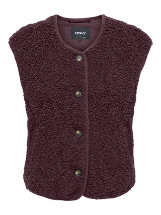 Bestseller / Damen-Jacke / ONLINES TEDDY WAISTCOAT CC OTW