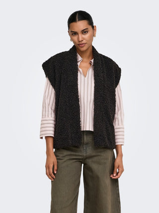 Only / Damen-Jacke / ONLNAYA TEDDY WAISTCOAT CS OTW