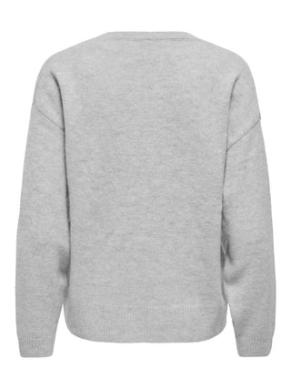 Bestseller / Damen-Strick / ONLOLIVIA LS O-NECK CC KNT