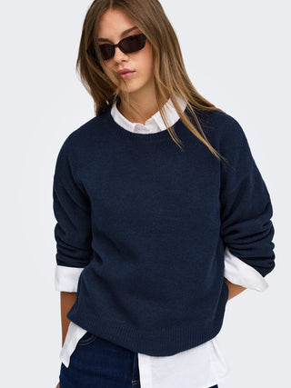 Bestseller / Damen-Strick / ONLOLIVIA LS O-NECK CC KNT