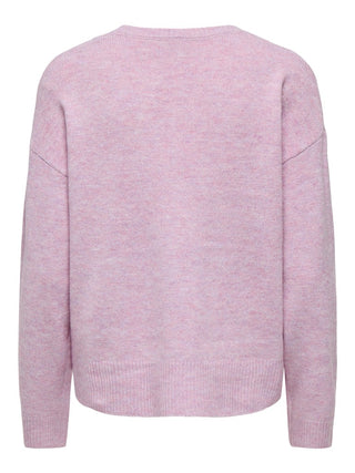 Bestseller / Damen-Strick / ONLOLIVIA LS O-NECK CC KNT