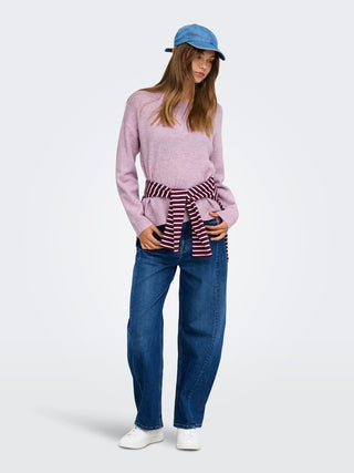 Bestseller / Damen-Strick / ONLOLIVIA LS O-NECK CC KNT