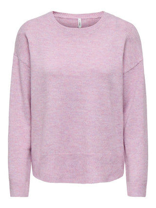 Bestseller / Damen-Strick / ONLOLIVIA LS O-NECK CC KNT