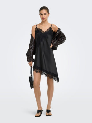 Bestseller / Damen-Kleid / ONLINDONA STRAP SATIN LACE DRESS WV