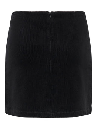 Bestseller / Damen-Rock / ONLFLORA HW CORD SHORT SLIT SKIRT P