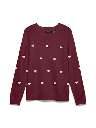 Bestseller / Damen-Strick / VMDOFFY INTARSIA LS O-NCK PULLOV GA