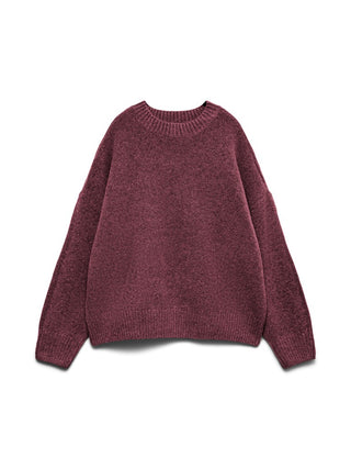 Bestseller / Damen-Strick / VMBOOM LS O-NECK PULLOVER GA NOOS