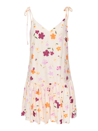 Bestseller / Damen-Kleid / ONLSILYA S/L V-NECK SHORT DRESS WVN