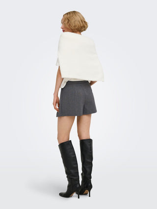 Bestseller / Damen-Rock / ONLELLY-NOON HW PLEAT CHECK SKORT T