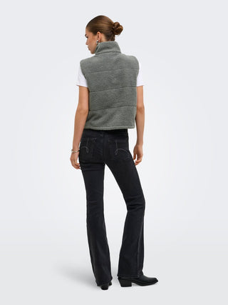 Bestseller / Damen-Jacke / ONLSANDRA TEDDY WAISTCOAT OTW NOOS