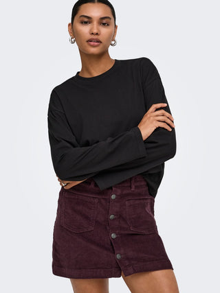 Only / Damen-Rock / ONLAMAZING GLOBAL HW CORD SKIRT PNT