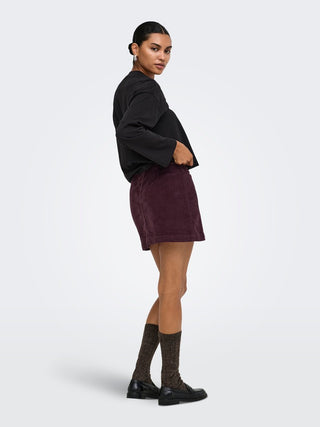 Only / Damen-Rock / ONLAMAZING GLOBAL HW CORD SKIRT PNT