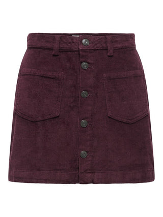 Only / Damen-Rock / ONLAMAZING GLOBAL HW CORD SKIRT PNT