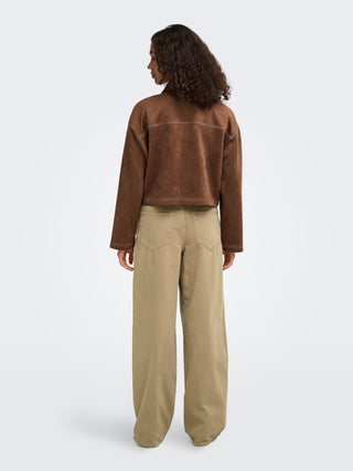 Bestseller / Damen-Jacke / ONLSTINA FAUX SUEDE JACKET PNT