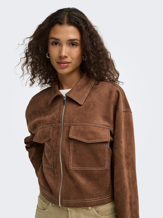 Bestseller / Damen-Jacke / ONLSTINA FAUX SUEDE JACKET PNT